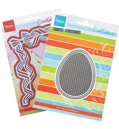 PA4187 - Marianne Design - Easter egg & Bow - Set assorti Marianne Design