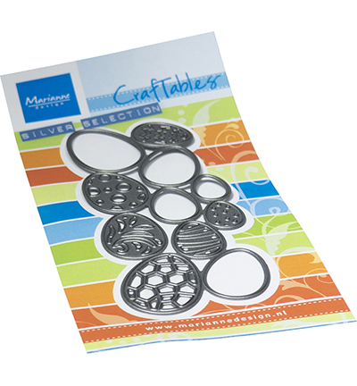 CR1646 - Marianne Design - Punch die XL Eggs - Pâques