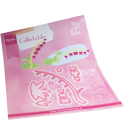 COL1539 - Marianne Design - Bleeding hearts by Marleen - Armour