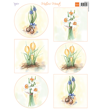 MB0213 - Marianne Design - Mattie's Mooiste - Flower bulbs - Mattie