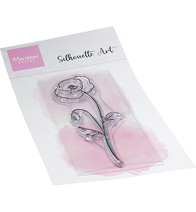 CS1160 - Marianne Design - Silhouette Art, Poppy - Silhouette 