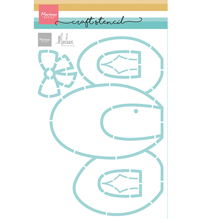 PS8155 - Marianne Design - Egg cottage by Marleen - Pâques