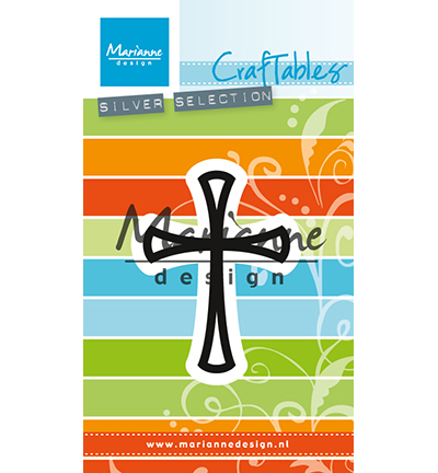 CR1400 - Marianne Design - Graceful Cross - Religion