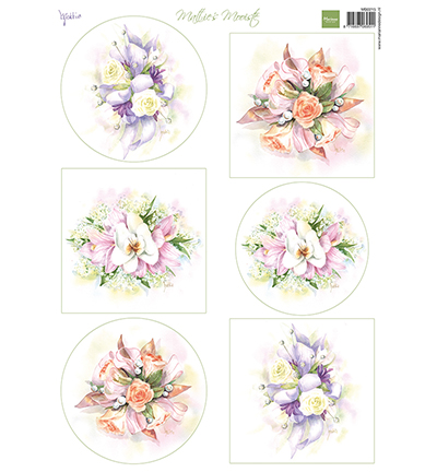 MB0215 - Marianne Design - Mattie's Mooiste Romantic bouquets - Mattie