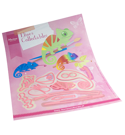 COL1542 - Marianne Design - Eline's Chameleon - Animaux