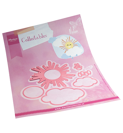 COL1543 - Marianne Design - Sun & clouds by Marleen - Ciel, paysage, horizon