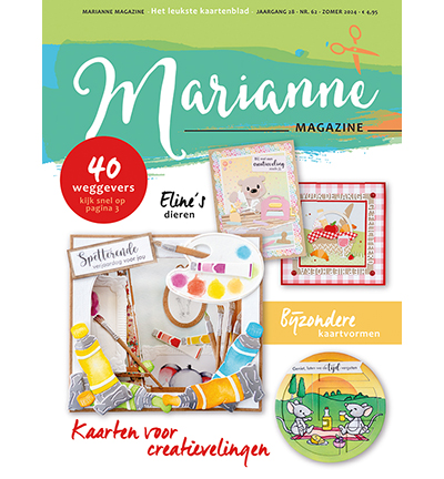 Marianne 62 - Marianne Design - Marianne Magazine 62 - Zomer 2024 - Marianne Doe