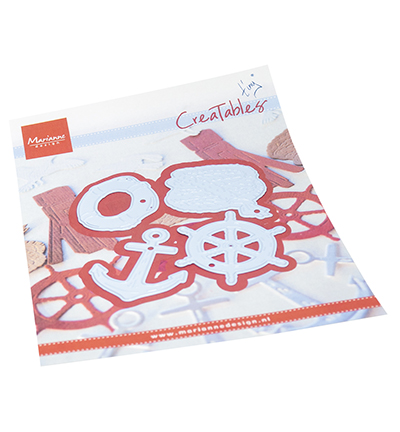 LR0860 - Marianne Design - Tiny's nautical set - Mer / plage