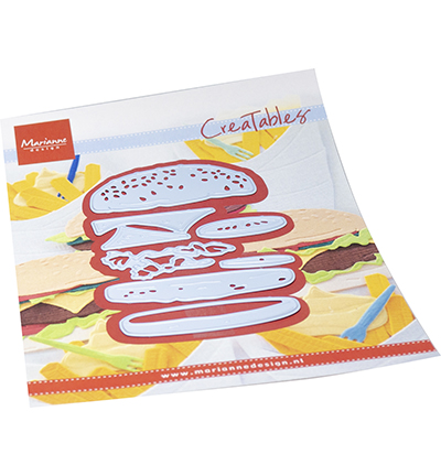 LR0867 - Marianne Design - Burgers - Manger, boire