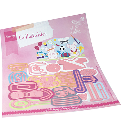 COL1548 - Marianne Design - Sport Accessories by Marleen - Sport