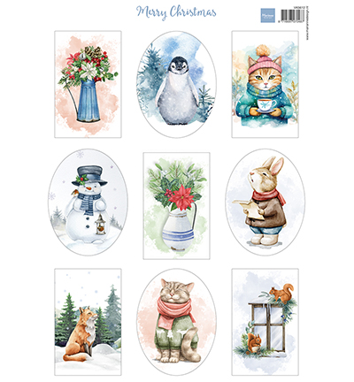 VK9612 - Marianne Design - Merry Christmas - Général