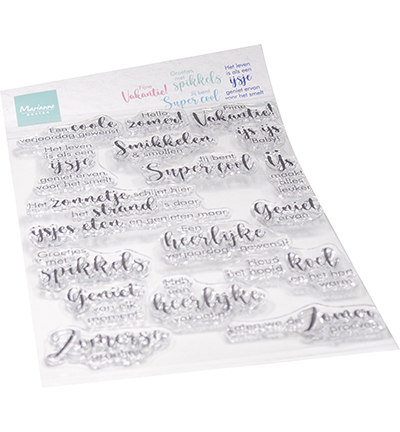 CS1167 - Marianne Design - Zomer & Ijs - Textes