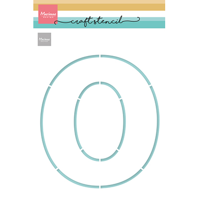 PS8162 - Marianne Design - Letter O (Oma en Opa dag) - Chiffres et lettres