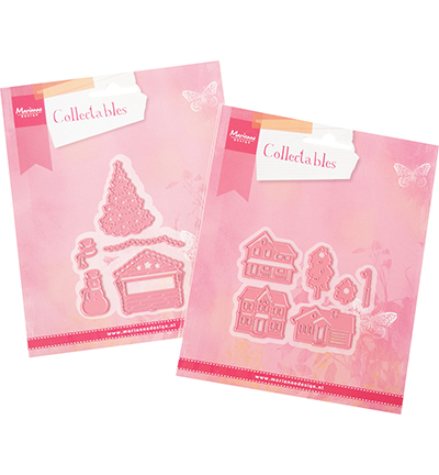 PA4193 - Marianne Design - The little Christmas village - Set assorti Marianne Design