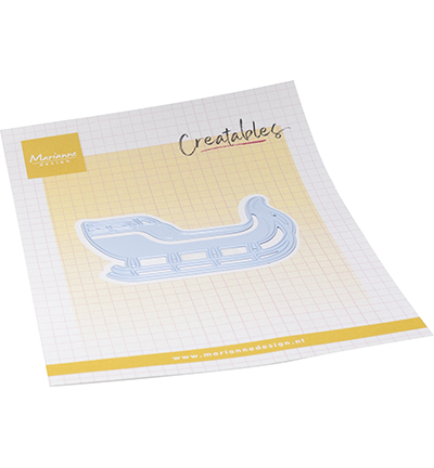 LR0872 - Marianne Design - Sleigh - Noël, hiver