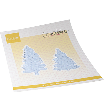 LR0873 - Marianne Design - Set of pine trees - Noël, hiver