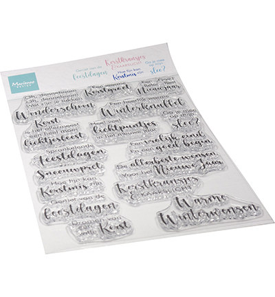 CS1169 - Marianne Design - Sprankelende Feestdagen - Textes