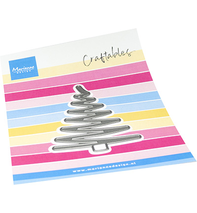 CR1669 - Marianne Design - Zig zag tree - Noël, hiver