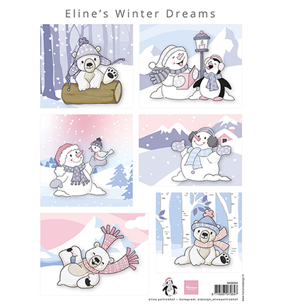 AK0094 - Marianne Design - Eline's Winter Dreams - Eline