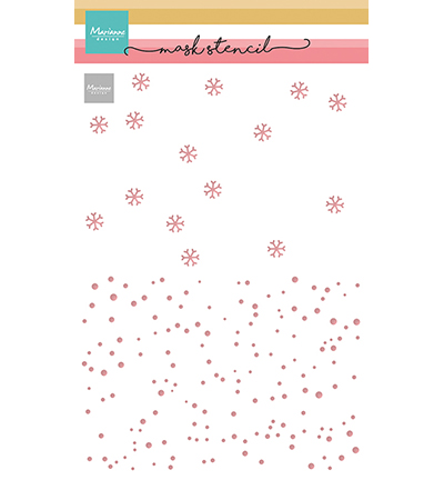 PS8169 - Marianne Design - 2-Layer Snow - Noël, hiver
