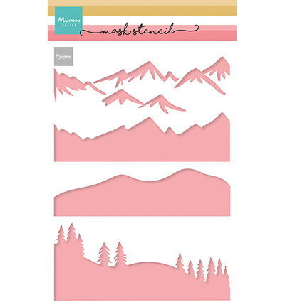PS8170 - Marianne Design - Mountain Scenery - Ciel, paysage, horizon