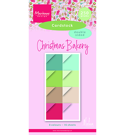 PK9196 - Marianne Design - Christmas Bakery by Marleen - Cardstock - Cardstock