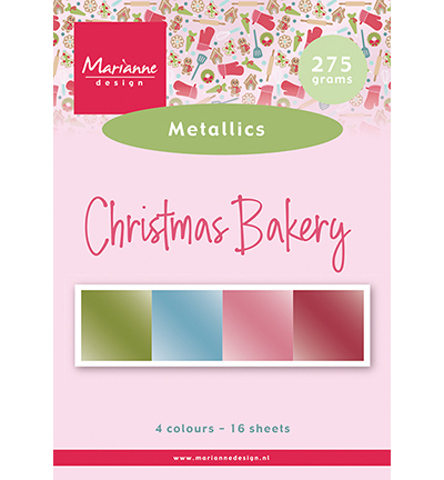 PK9197 - Marianne Design - Christmas Bakery by Marleen - Metallics - 