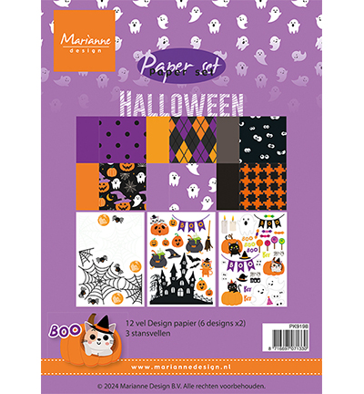 PK9198 - Marianne Design - Halloween - Ensemble de papier