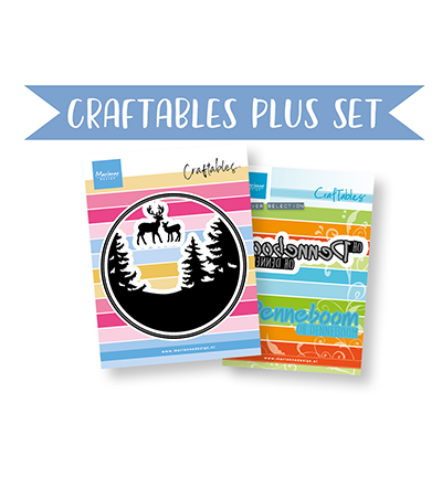 PA4199 - Marianne Design - Oh Denneboom - Set assorti Marianne Design