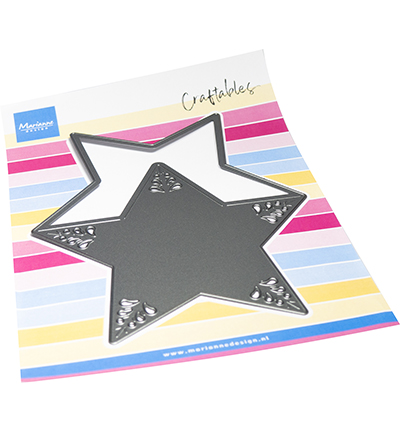 CR1676 - Marianne Design - Folded Star - Noël, hiver