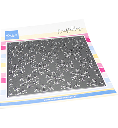 CR1677 - Marianne Design - Background - Ice crystals - Noël, hiver
