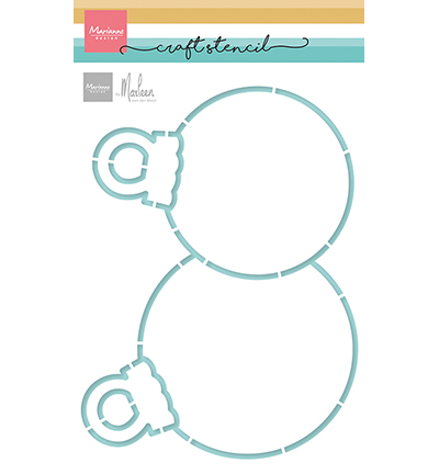 PS8173 - Marianne Design - Christmas Ornaments by Marleen - Noël, l'hiver