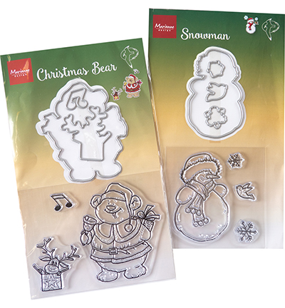 PA4202 - Marianne Design - Bear & snowman - 