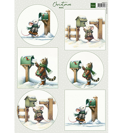 VK9616 - Marianne Design - Christmas Mail - 