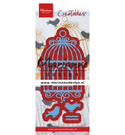 LR0639 - Marianne Design - Birdcage (L) - Creatables
