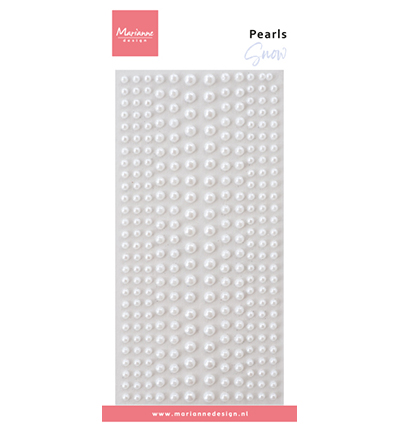 CA3201 - Marianne Design - Pearls - Snow - Adhesive Pearls