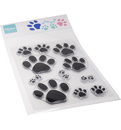 CS1171 - Marianne Design - Paw prints - Animaux