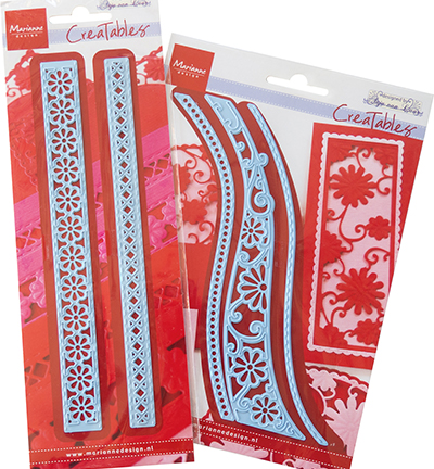 PA4211 - Marianne Design - Product Assorti, Anja's Borders - Set assorti Marianne Design