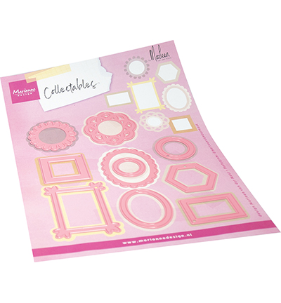COL1567 - Marianne Design - Picture frames by Marleen - Cadre / border