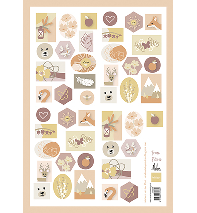 AK0098 - Marianne Design - Frame Pictures by Marleen - Marleen