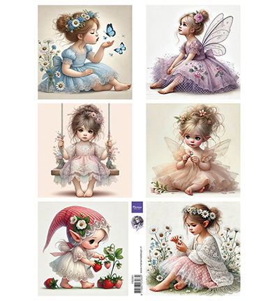 FB2501 - Marianne Design - Sweet Fairies - by Fairybells - Fairybells