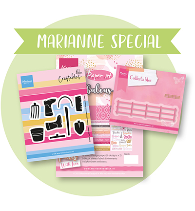 PA4212 - Marianne Design - Marianne 66 special - Set assorti Marianne Design