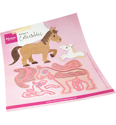 COL1568 - Marianne Design - Eline's Horses - Animaux