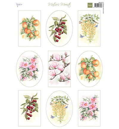 MB0222 - Marianne Design - Mattie's Mooiste - Fruit & Flowers - 