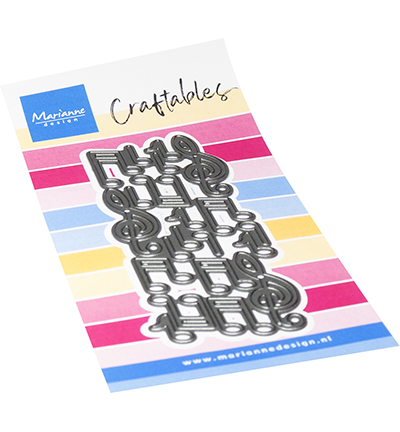 CR1694 - Marianne Design - Punch die XL - Music - Musique