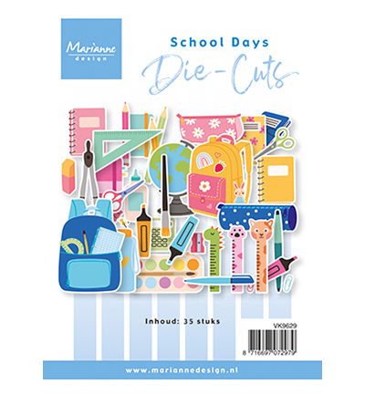 VK9629 - Marianne Design - School days - Die Cuts