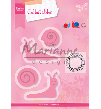 COL1364 - Marianne Design - Snail - Courrier/lettre/téléphone