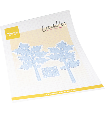 LR0914 - Marianne Design - Holly sprigs - 