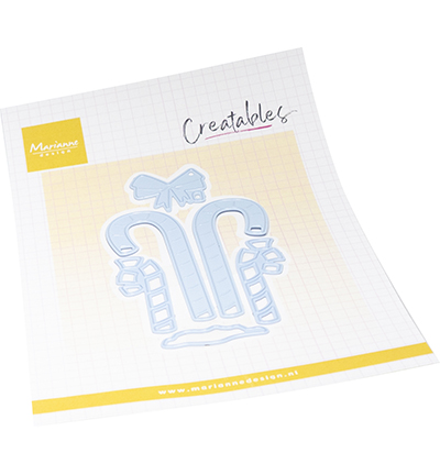 LR0916 - Marianne Design - Candy canes - 