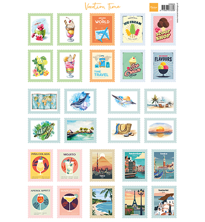 VK9633 - Marianne Design - Stamps - Vacation time - Général